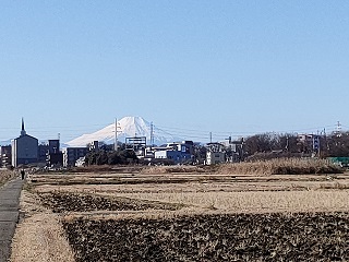 ウオーキング、富士山